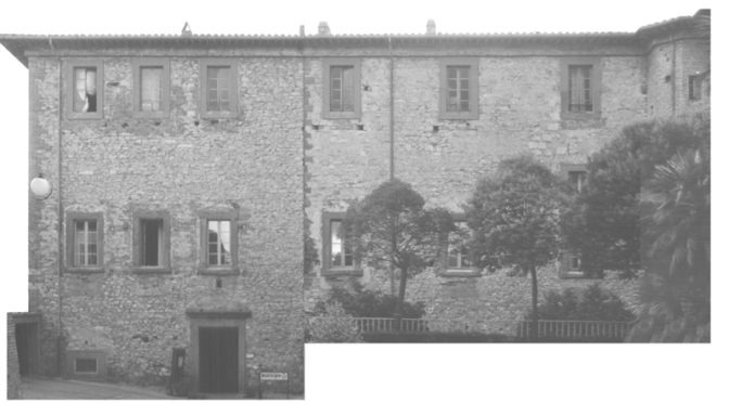 RECOVERY OF MONUMENTAL COMPLEX OF PALAZZO DELLA CORGNA, TOWN WALLS, WALK AND GARDENS