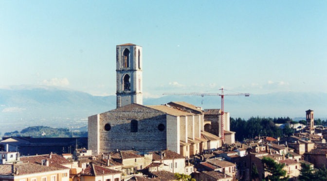 EXECUTIVE PROJECT FOR STRUCTURAL WORK ON THE  SAN DOMENICO COMPLEX IN PERUGIA