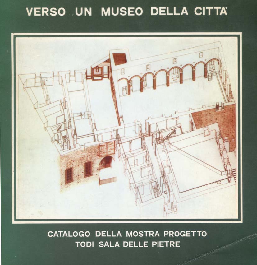 VERSO UN MUSEO DELLA CITTA', COMUNE DI TODI, 1982 "ANALISI DEI METODI DI COSTRUZIONE DEL MURO ETRUSCO - VERSANTE NORD OVEST"