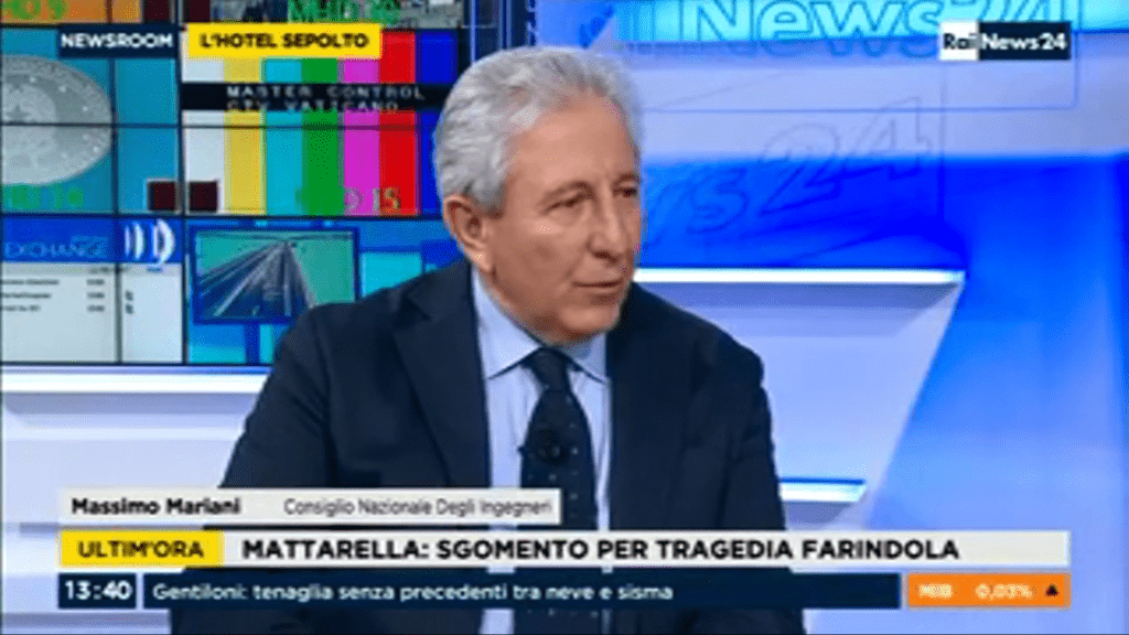 RAINEWS24 PUNTATA DEL 19/01/2017 - MASSIMO MARIANI