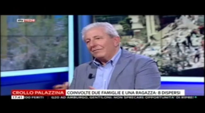 Massimo Mariani Intervento a Sky tg24 07/07/2017