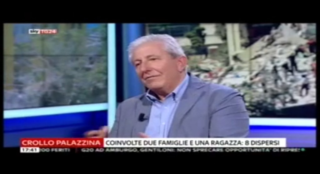 Massimo Mariani Intervento a Sky tg24 07/07/2017