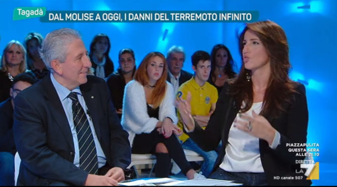 Massimo Mariani – La7 – Tagadà -27-10-2016