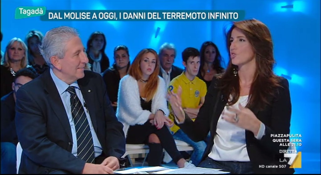 Massimo Mariani - La7 - Tagadà -27-10-2016