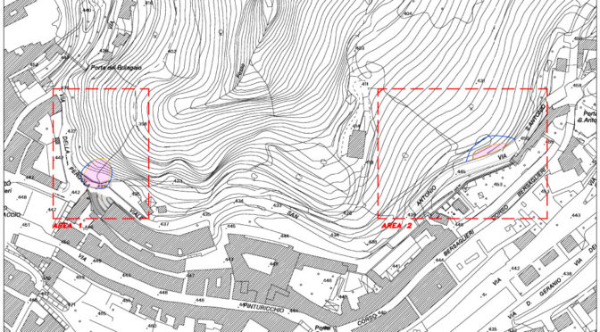<span lang ="en">Project for the restoration of the landslide in Viale Sant’antonio</span>