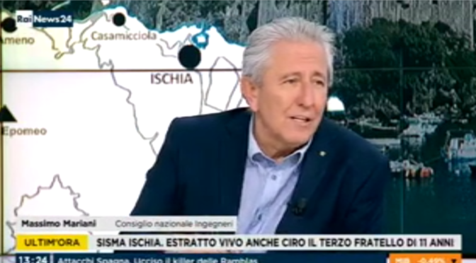 <span lang ="it">RAINEWS 24 22/08/2017 – Terremoto Ischia – Massimo Mariani (2 di 2)</span>